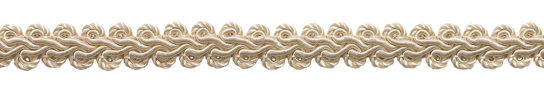 Gimp Braid French de 13mm galon naturel pour customiser vos coussins et fauteuils de salon