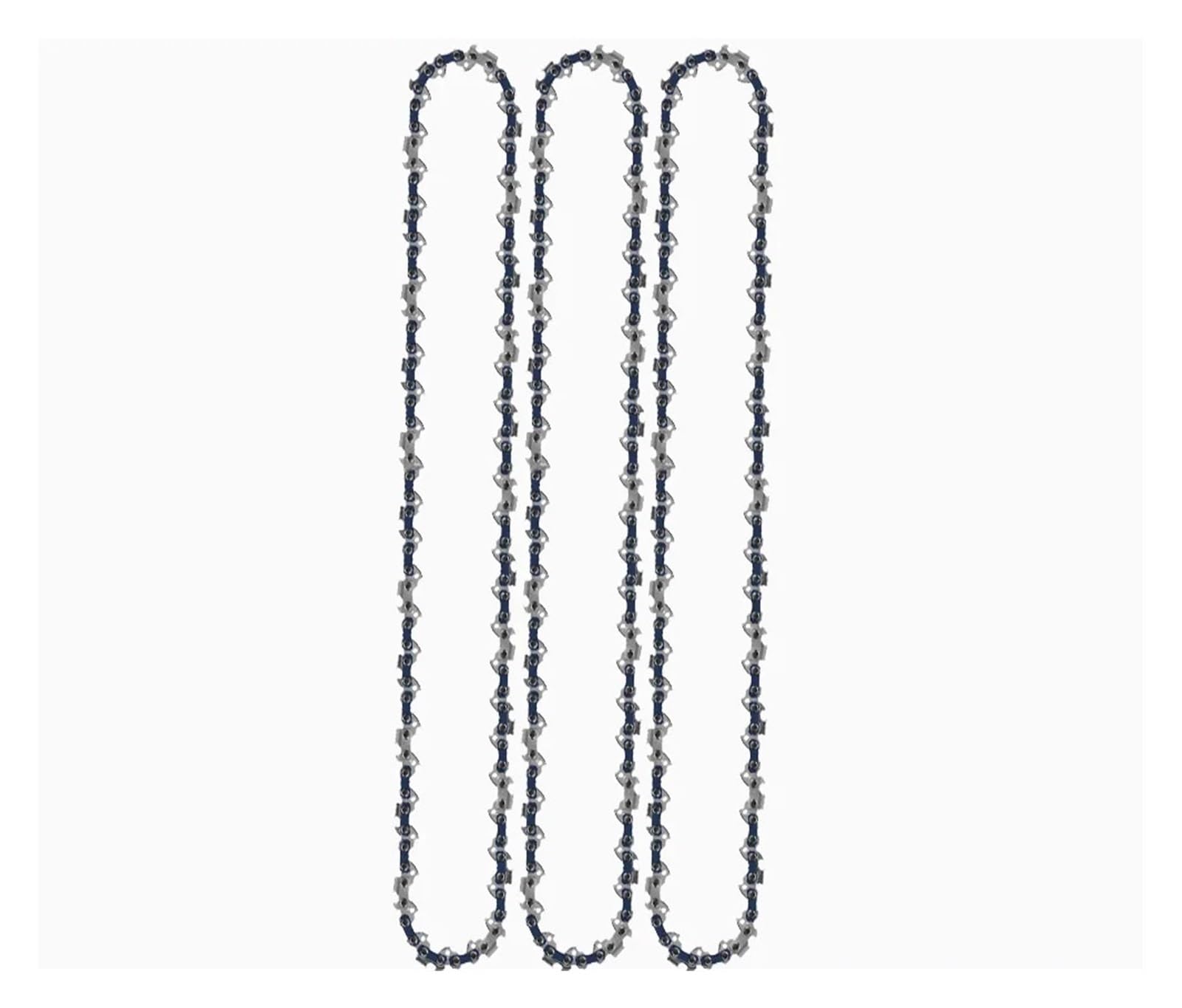 Hoja de sierra de cadena de 14 pulgadas, barra guía de cadena de 3/8" LP, 0,050", sierra eléctrica, 50 eslabones de transmisión, sierra de carga for cortar madera(10pcs 14-inch Chain)