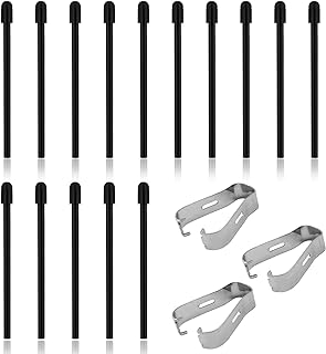 15 Pcs Marker Pen Tips for Remarkable 2, with 3 Nibs Removal Tools, Stylus Pen Refill Replacement Nibs Compatible with Remarkable 2 1 Samsung Tablet Pen Marker Standard Soft Tips, Black