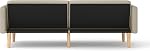 Convertible 77" Sofa Bed Couch 3 in 1 with Adjustable Back Featuring Convertible Couch Sofa Used as Sleeper Sofa or Futon Sofa with Upholstered Fabric for Living Room and Bedroom (Oat, Linen)