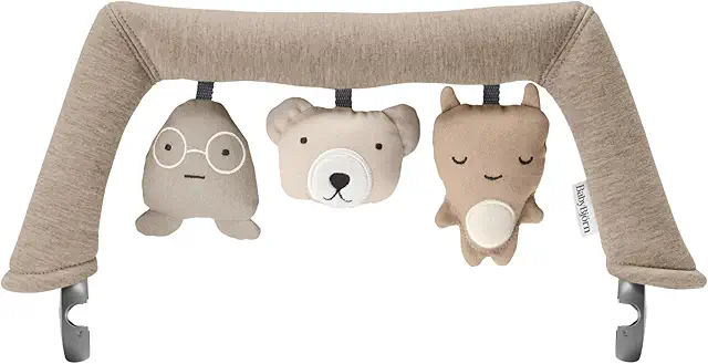 BabyBjörn Juguete para Rebote Hamaca: Amigos Suaves con Campana