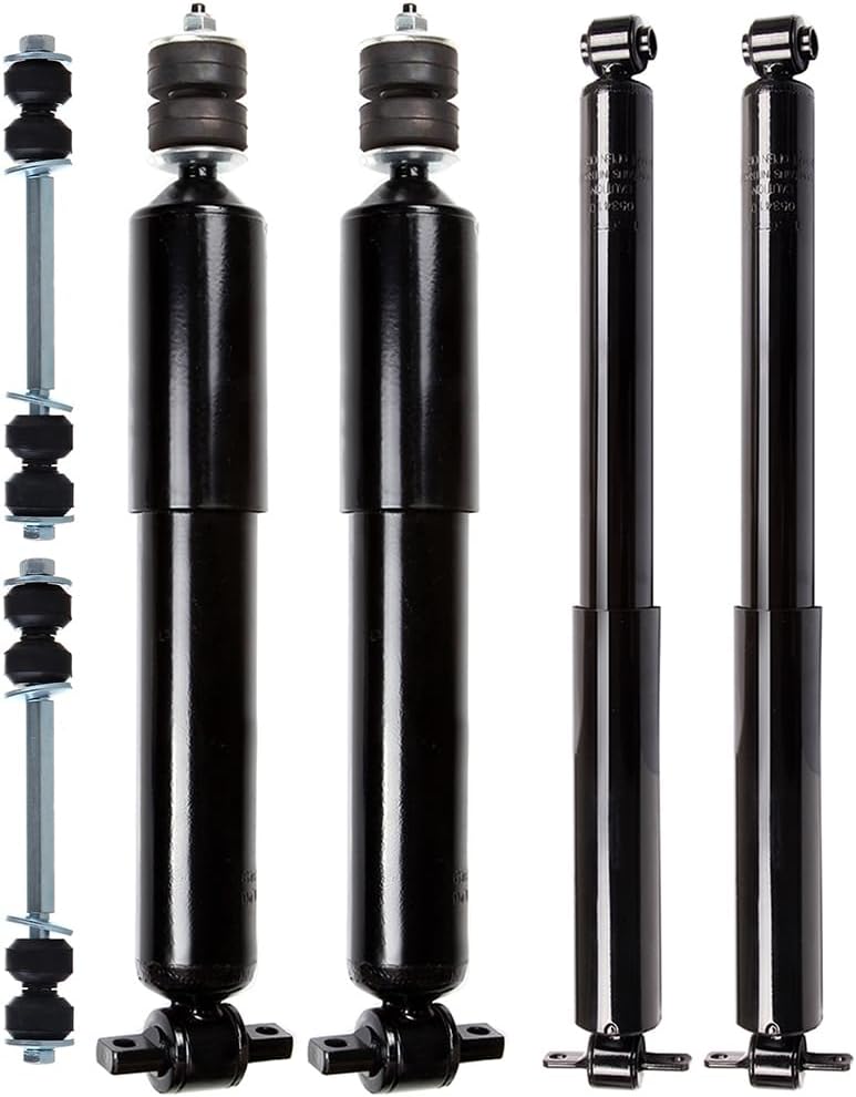 SCITOO Front Shocks Struts,Sway Bar End Link for 2003-2022 For Chevrolet Express 2500,2003-2022 For Chevrolet Express 3500,2003-2022 For GMC Savana 2500,2003-2022 For GMC Savana 3500 32265-4PCS