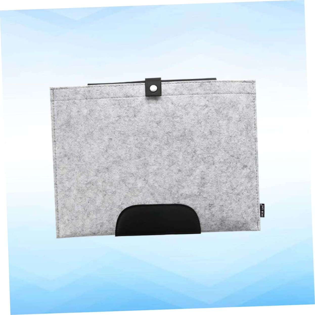 NUOBESTY Organizador De Papel De Fieltro De Lana De Gran Capacidad 3 Unidades Para Documentos Maletín Bolso De Mano Para Oficina Y Escuela.