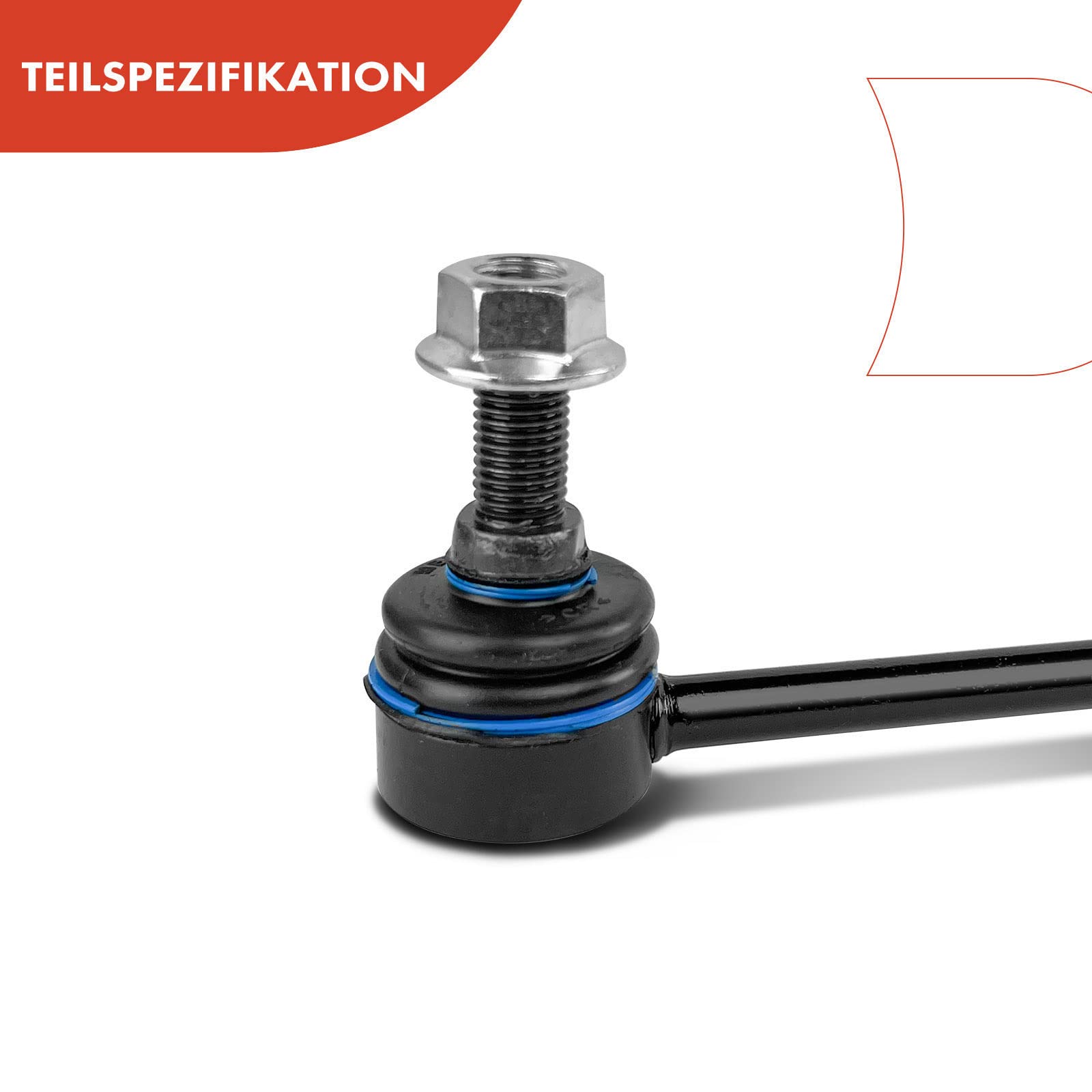 Meyle 2x Original HD Koppelstange Vorderachse Kompatibel mit Yeti 5L 2009-2015 Beetle 2011-2019 Golf V 2003-2009 Jetta III 2004-Heute