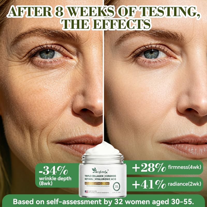 Retinol Cream Anti-Aging Moisturizer for Smooth Skin