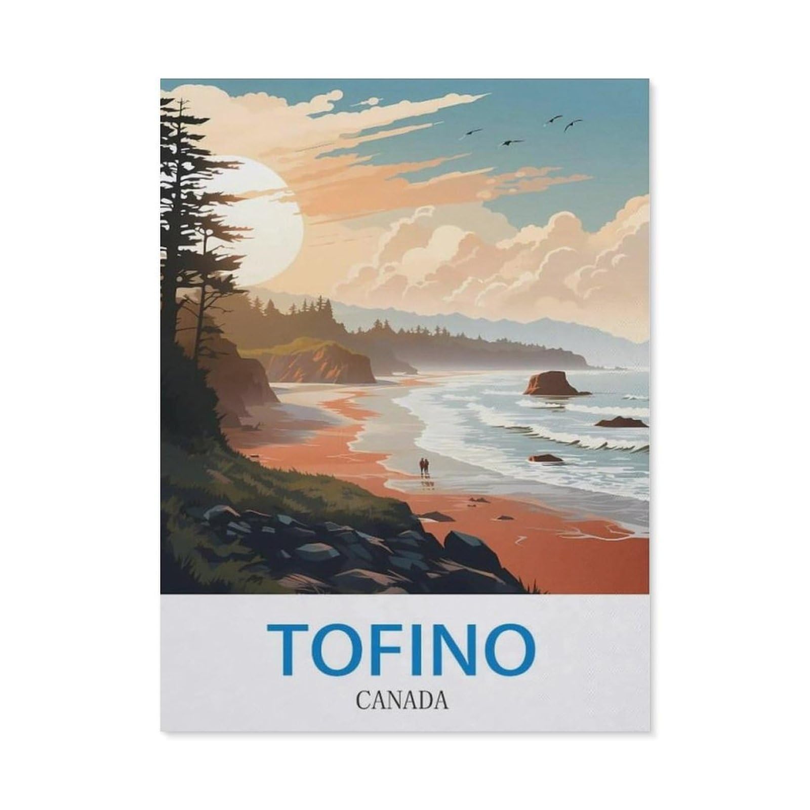 BEAYODKP 5D DIY Full Round Drill Diamond Painting，Tofino Canada
