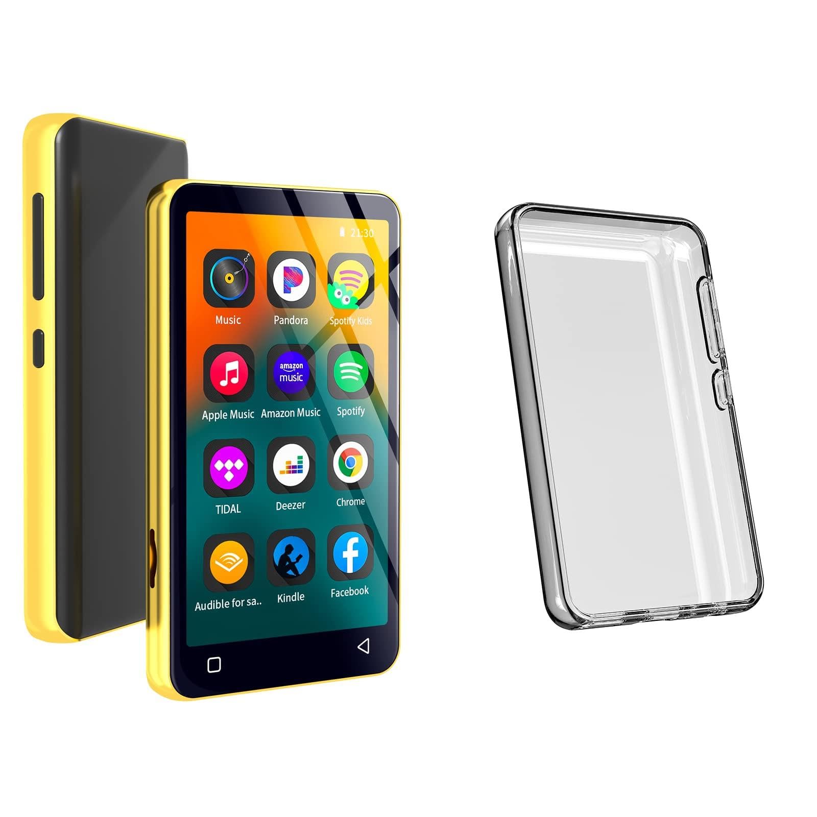 MP3 Player with Bluetooth and WiFi 4 Full Touch Screen MP4 MP3 Player with Spotify Android Streaming Music