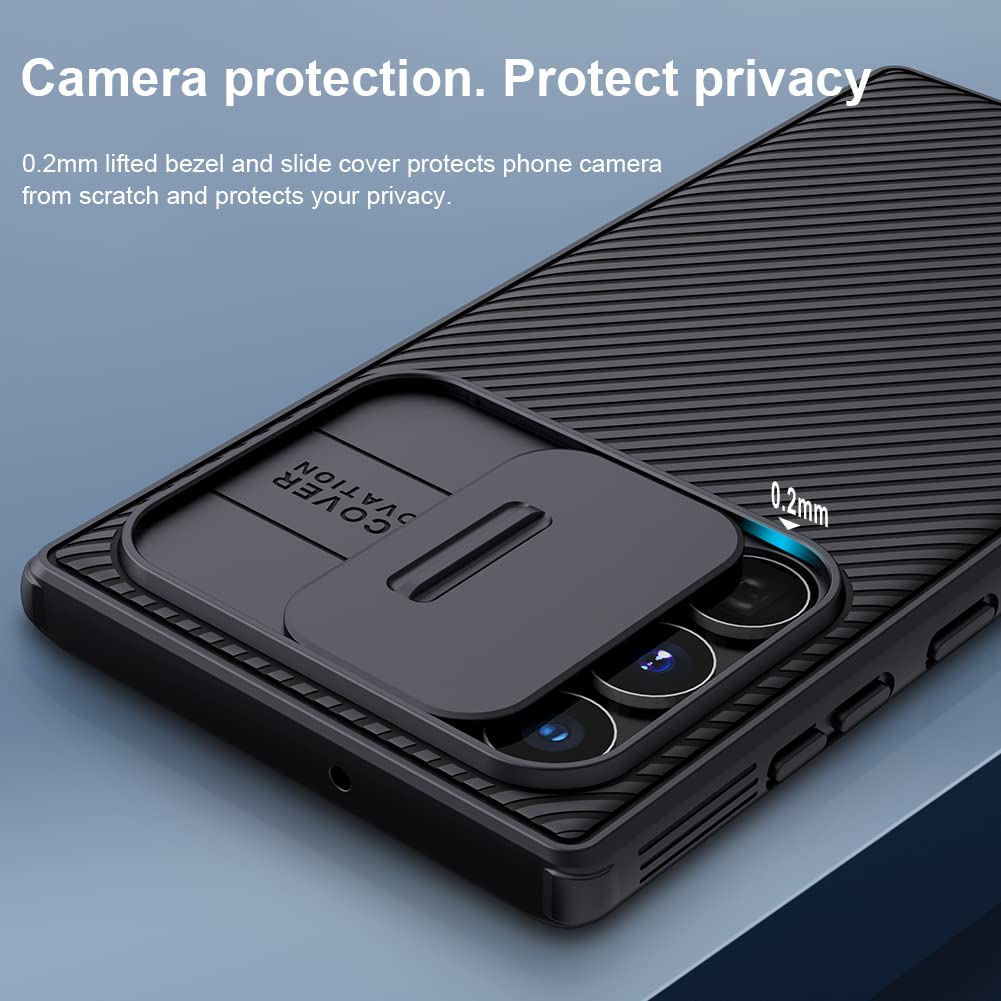 Amazon.co.jp: Nillkin Samsung S22 Ultra用ケース CamShield Pro