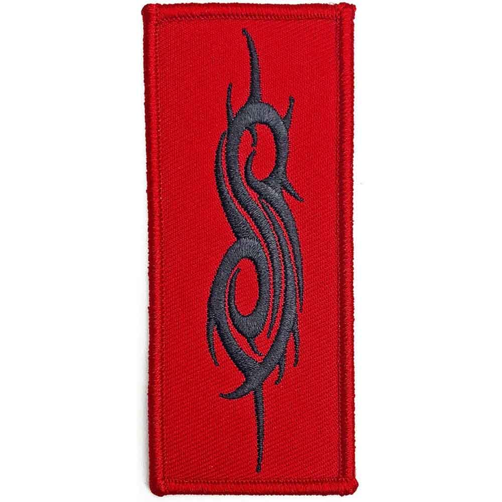 Slipknot Black Tribal Sigil Woven Patch Taglia unica