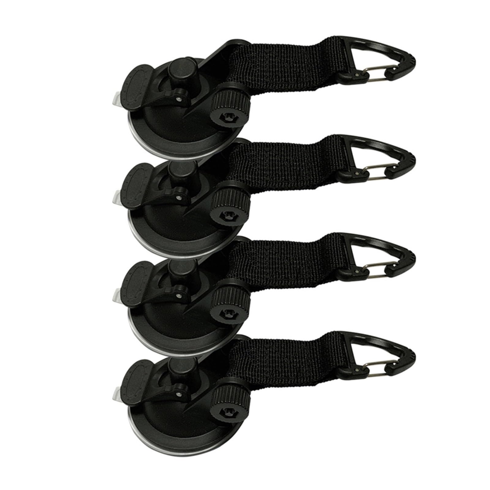 Tie Down Strap, 4 Pcs Outdoor Suction Cup Anchor Hooks - Secure Your Tarp, Tent, or Awning with Ease(10pcs)