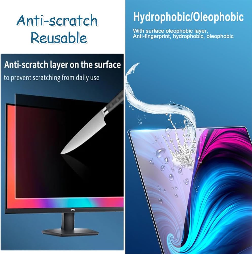 47 Inch Anti-Blue Light Screen Protector, Anti-Glare Anti Scratch Matte TV Film, Anti Blue Light Screen Matte Fiter for LCD, LED, 4K OLED & QLED HDTV,47in(1044 * 590mm)