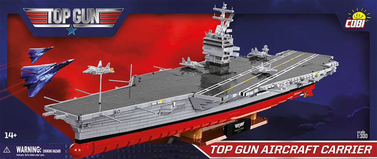 Aircraft Carrier Scale 1:300 6130 pcs Box: 79,5 x 24,4 x 35,0 cm TOP Gun