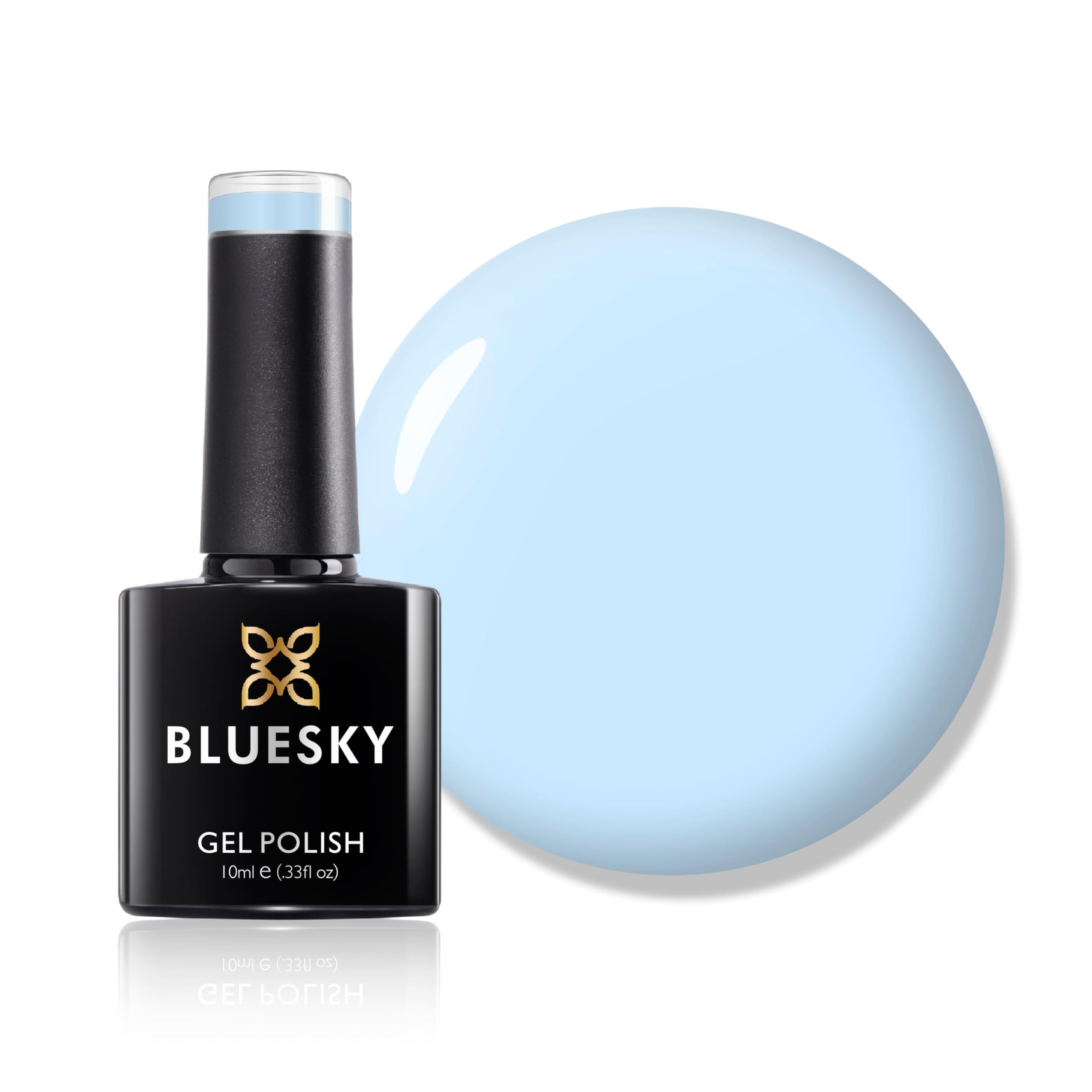 Bluesky DK02 Vernis à Ongles Gel Blanc 8 Ml (nécessite Un Durcissement Sous Lampe UV/LED