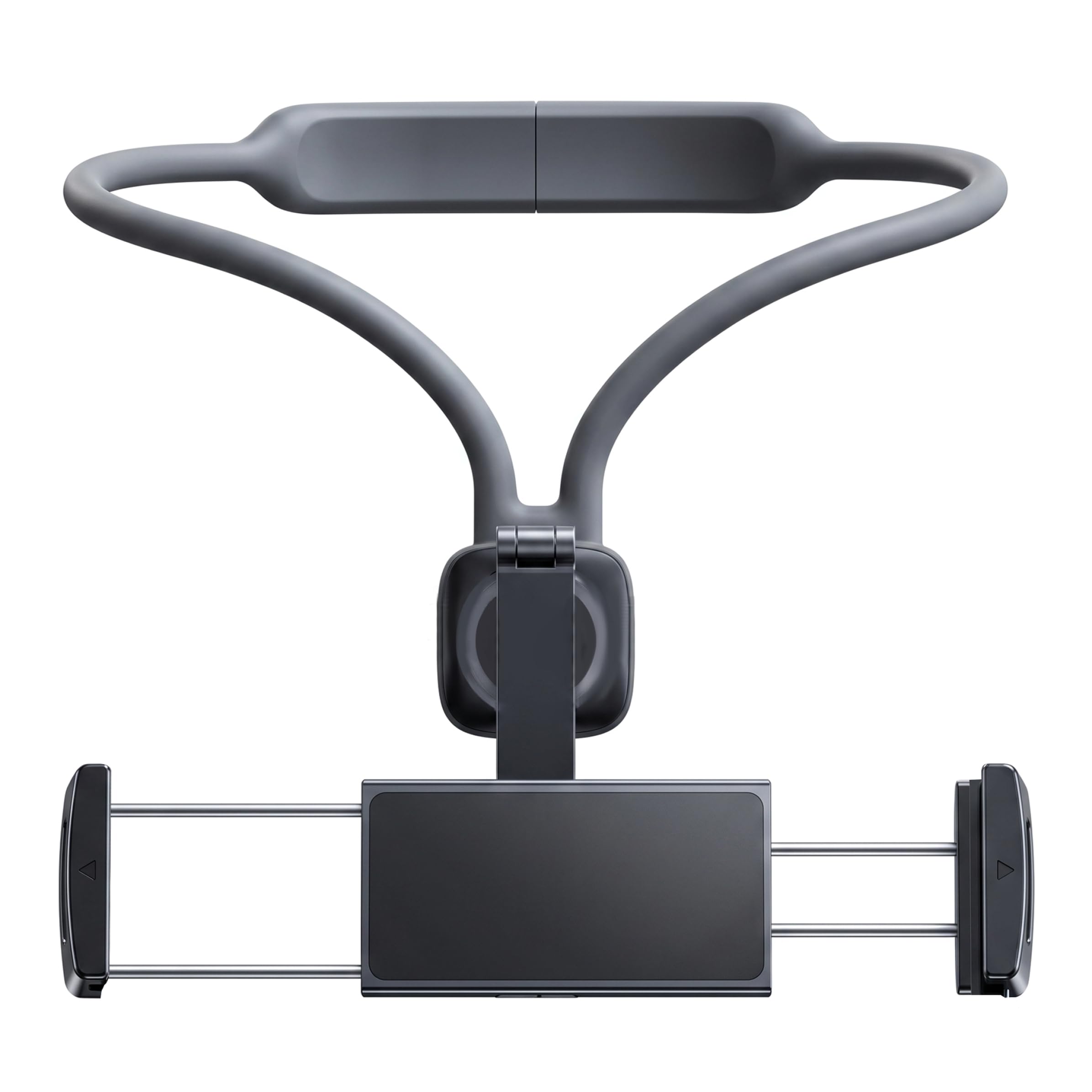 Supporto per tablet per poggiatesta, supporto sicuro per tablet da auto con vista regolabile Installazione senza attrezzi Elementi essenziali per viaggi su strada per bambini in auto