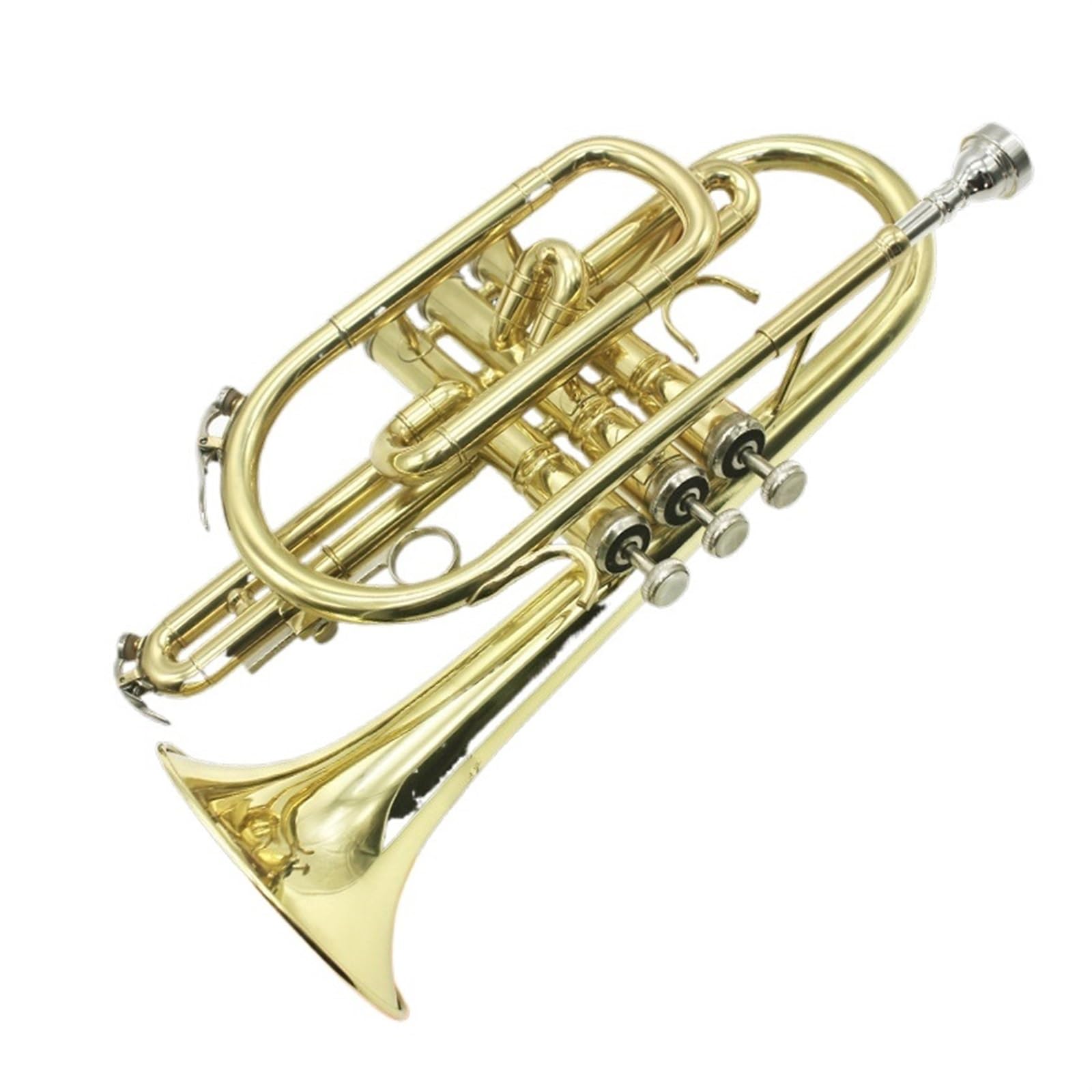 Trompete BB-Klappe B-Kornett Trompete Blechblasinstrument Professionelles Kornett-Blasinstrument In Leistungsqualität