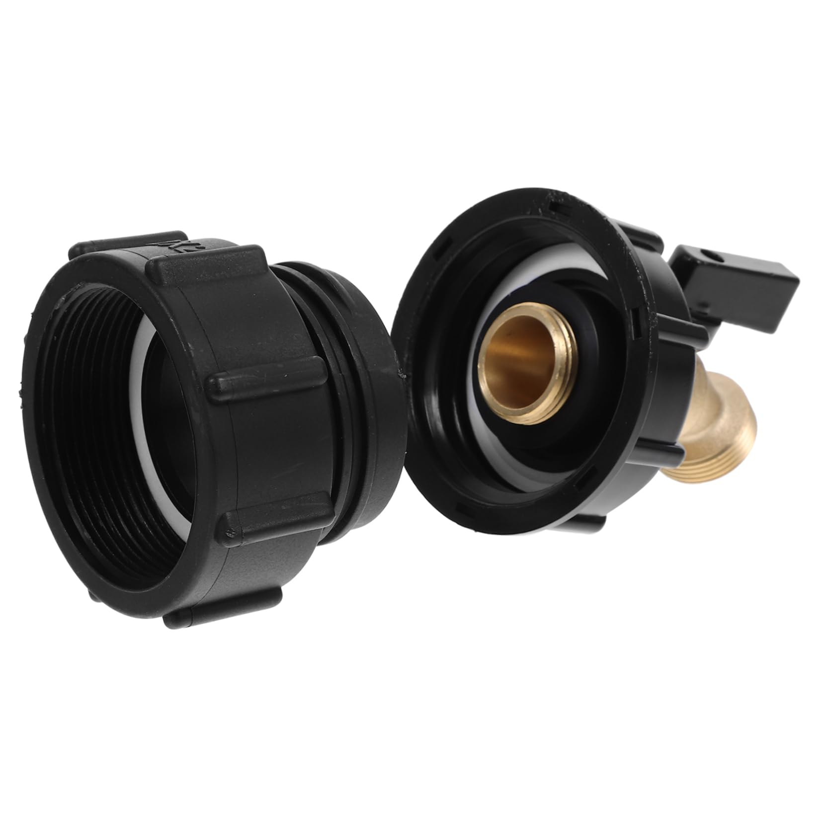 Adaptateur réservoir IBC avec robinet pour tuyau de jardin étanche