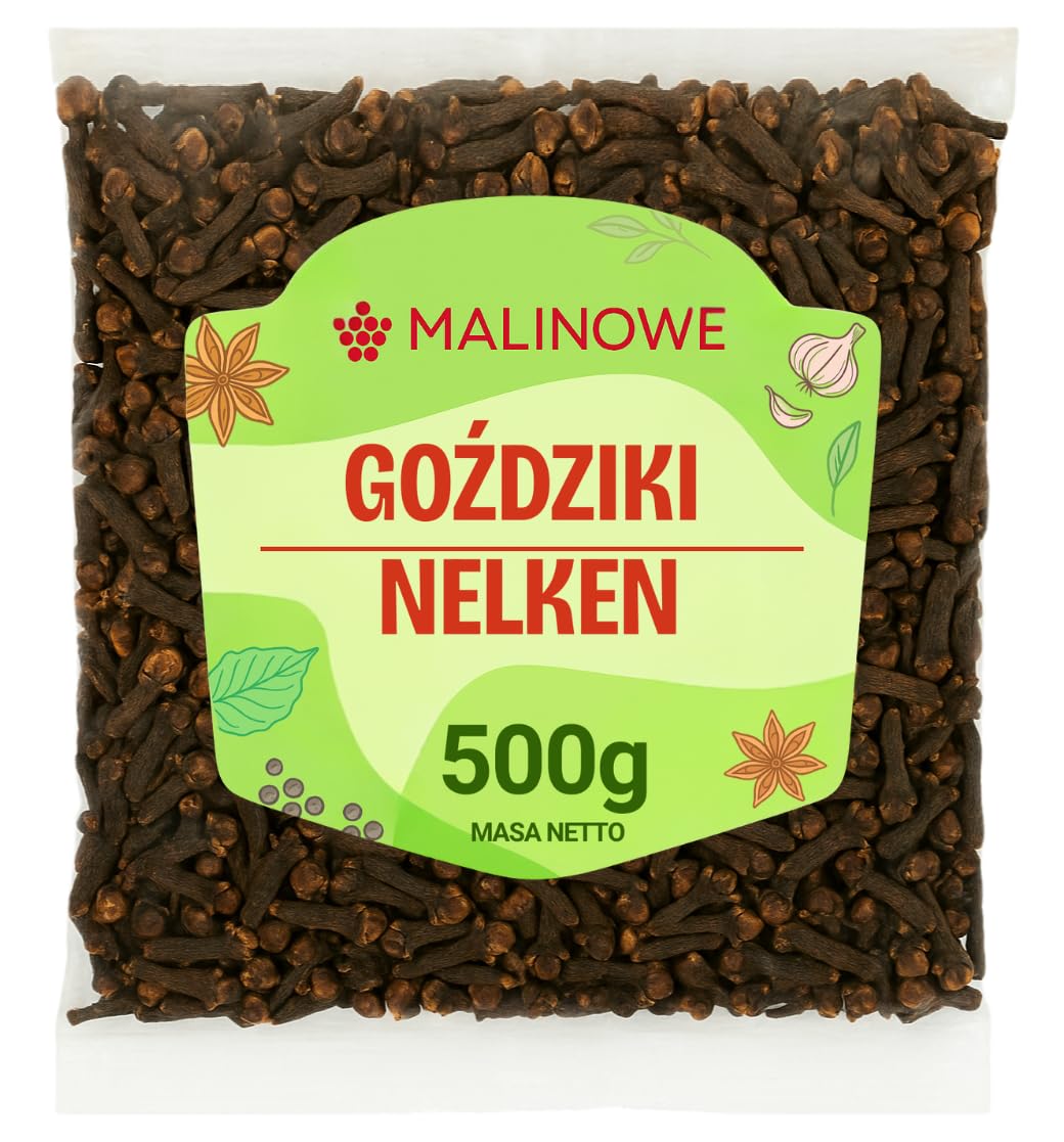 Malinowe GOŹDZIKI CAŁE SUSZONE 500g Aromatyczne Jakość Premium