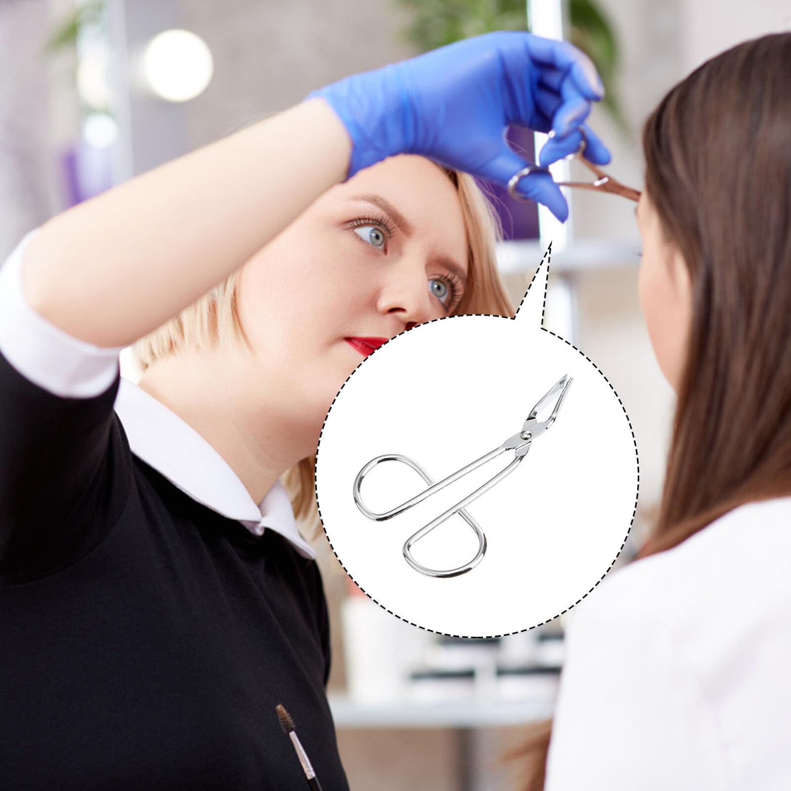 Amazon.co.jp: HAKIDZEL ハンドル 平先ピンセット 毛抜き ひげ 髪