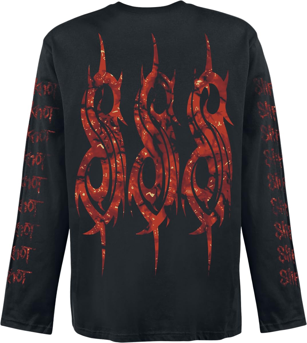Slipknot Bloody Head Uomo Maglia Maniche Lunghe nero 100% cotone Regular