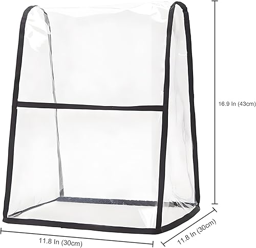Miniatura 4 de Cubierta transparente para batidora de pie KitchenAid, fundas de tamaño grande con bolsa organizadora, compatible con mezclador KitchenAid de 4.5 a