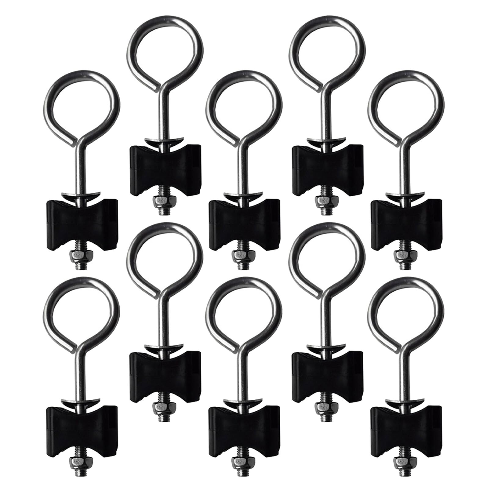 Fixation pour cadre de trampoline avec vis ancrage sécurité et outils - 8