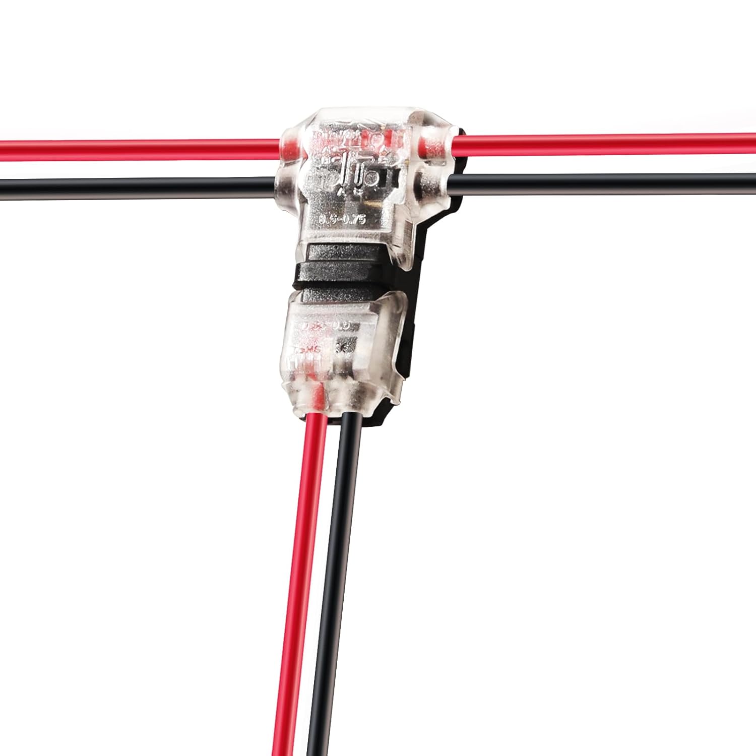 Low Voltage Wire Connectors Solid Connection T Tap Wire Connectors T Type 2 Pins Wire Splice Connectors Solderless