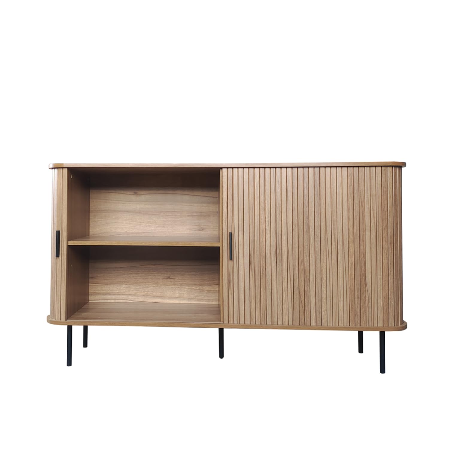 Cannele - Buffet de madera con puertas correderas, 140 cm Concept Usine