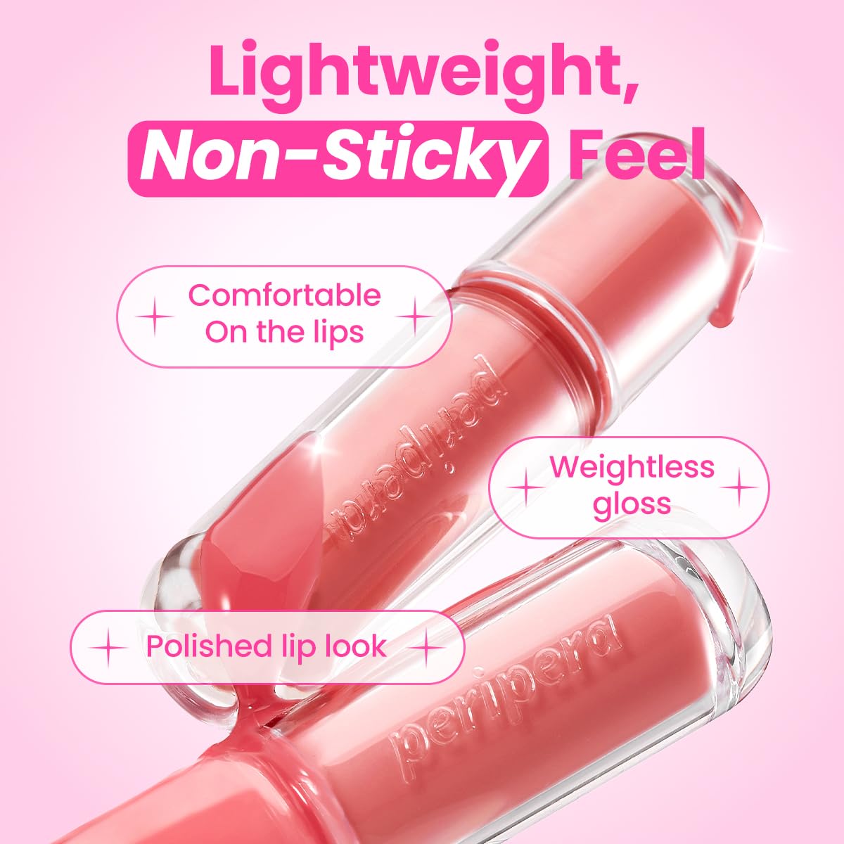 peripera MOOD GLOWY TINT 23 いいねピーチ Amazon.com : Peripera Mood Glowy Tint | Watery Glow Finish