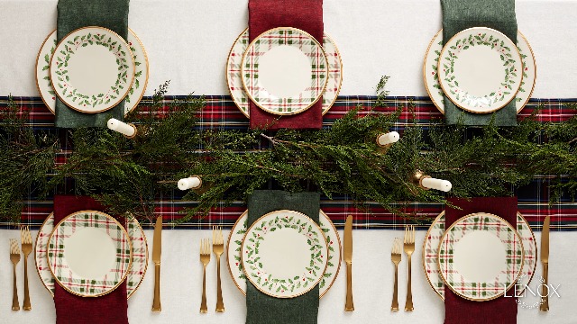 Amazon.com | Lenox Holiday Porcelain Christmas Salt and Pepper