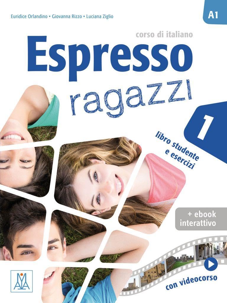 Espresso ragazzi 1 - einsprachige Ausgabe: corso di italiano / Lehr- und Arbeitsbuch mit Code