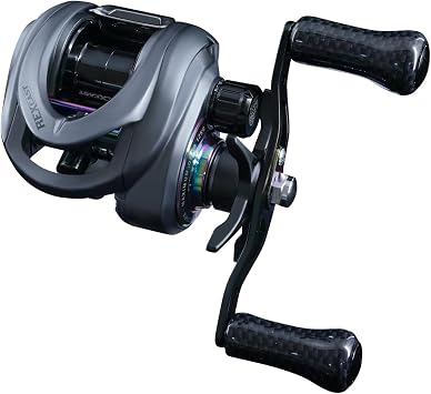 SEASIR Rexcast DC Baitcaster Reel, 3 Modes Digital Control Baitcasting Reel, 7.2oz, Max Drag 24LB, 7.31, Ultralight Fishing Reel Freshwater Saltwater, 6+1 BB, Aluminum Handle, Drag Clicker, Grey