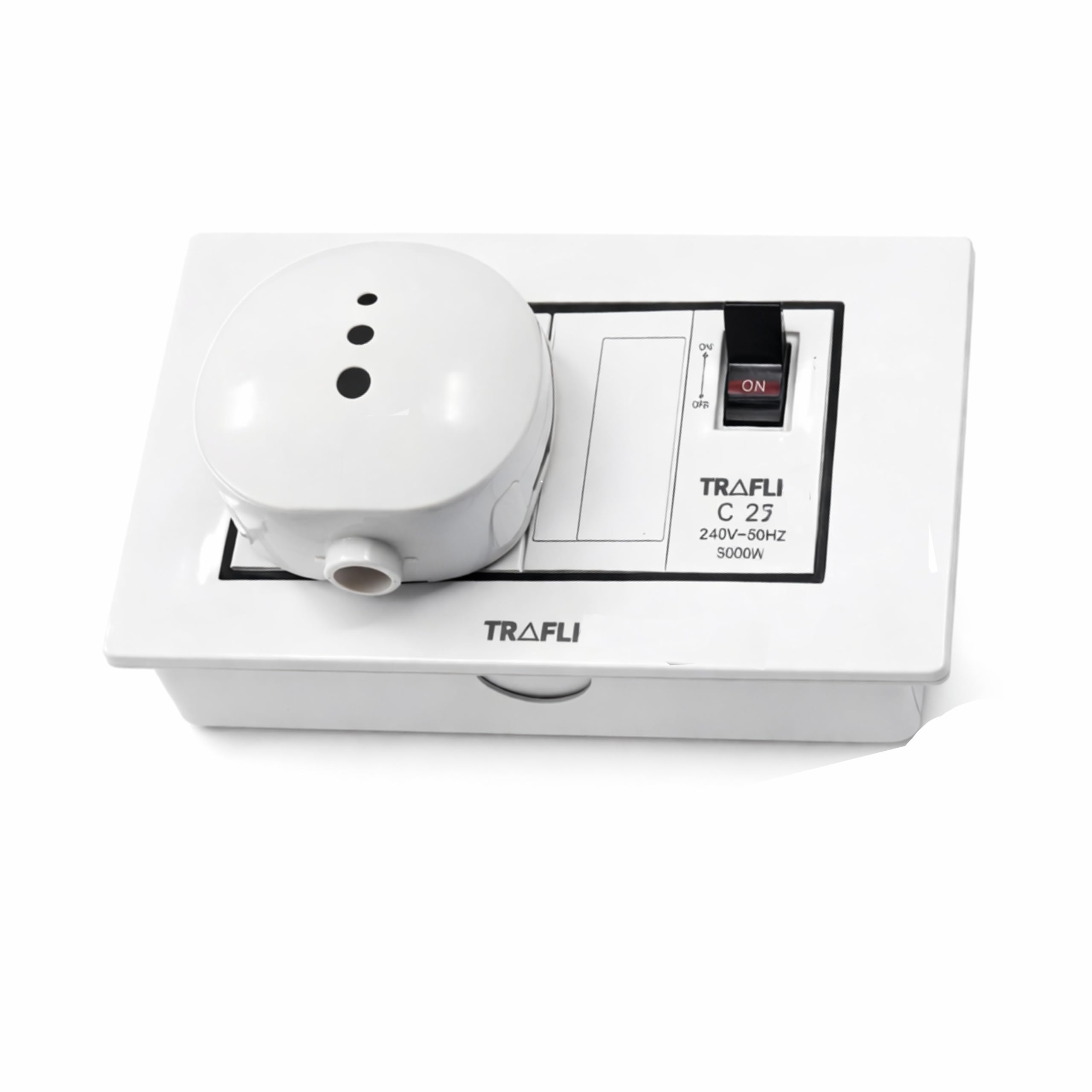 HR AC Box with 25 AMP MCB – Heavy Duty Power Ac Box with MCB Auto Cut Protection, 10W -7000W-image-5