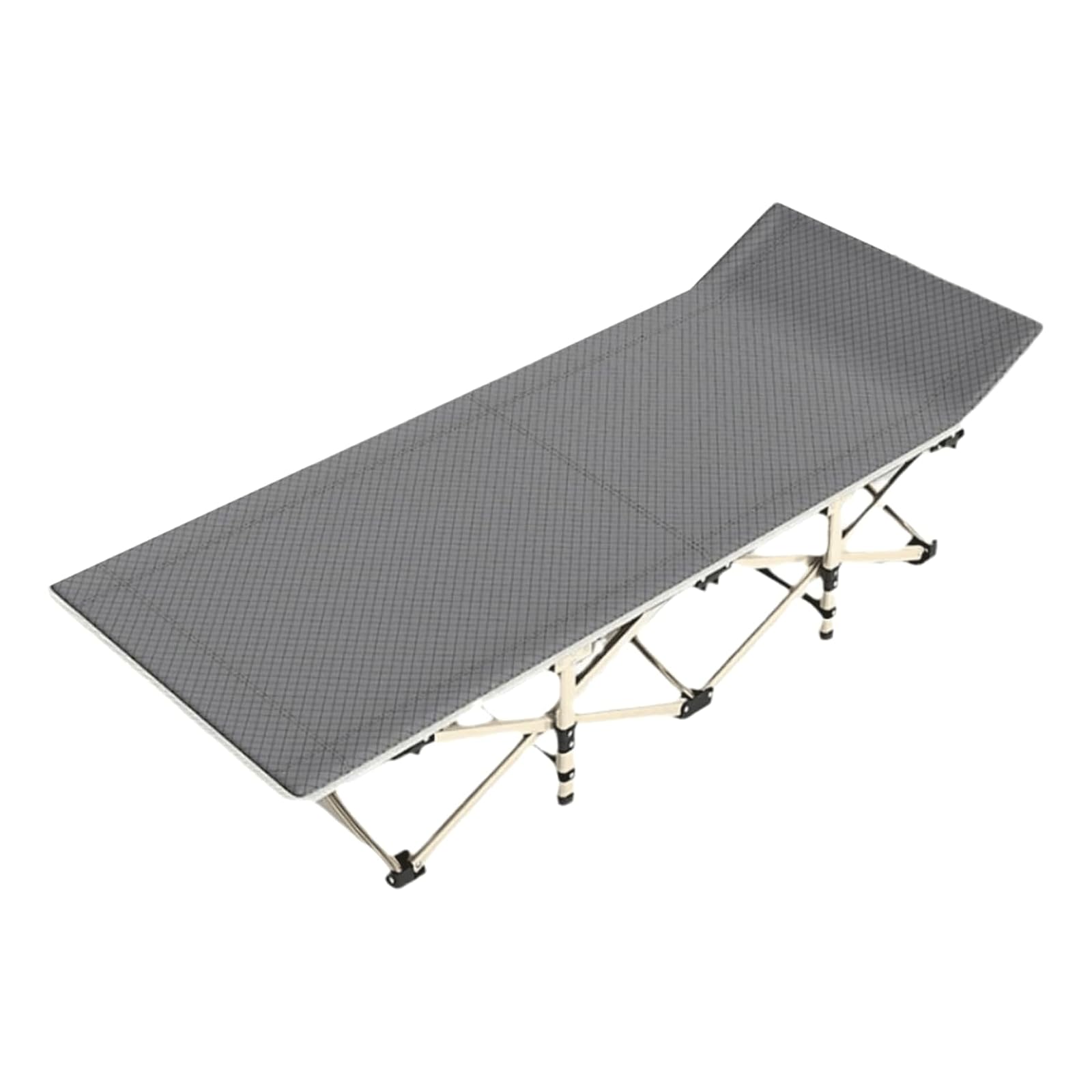 Opvouwbaar kampeerbed voor buitenreizen Kantoor Oxford stoffen campingbed Comfortabel ademend draagbaar opvouwbaar campingbedje
