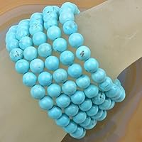 Vista 311 de MASSIVE BEADS Pulsera elástica de yoga hecha a mano con piedra natural, cristal curativo, energía, regalos para adultos unisex de 0.157 in, 0.236