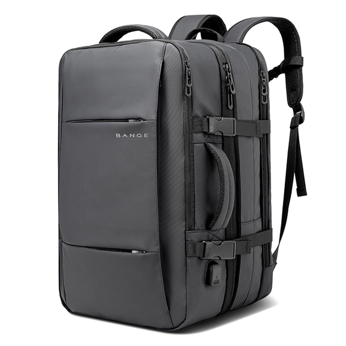 BANGE Mochila Executiva Masculina Reforçada de 40L Expansível Antifurto Impermeável para Notebooks de Até 17.3 Polegadas em promoção! Veja a oferta e mais achadinhos de Mochilas & Pastas Masculinas 2 Hoje é o melhor dia para comprar BANGE Mochila Executiva Masculina Reforçada de 40L Expansível Antifurto Impermeável para Notebooks de Até 17.3 Polegadas com aquele preço maroto! Promoção! Aproveite a oferta! 2