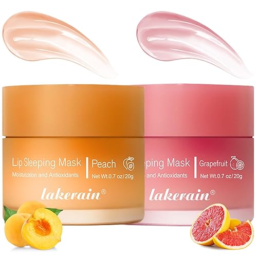 Miniatura 1 de 2 máscaras labiales para dormir, nutre e hidrata la máscara de labios para dormir, máscara de labios durante la noche, mejora la sequedad, reduce