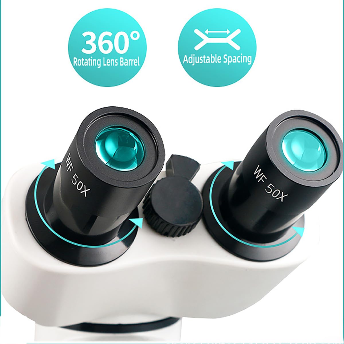 Microscopio Binocular Profesional, Equipo De Laboratorio, 30000x, 4*Objetivo/4*Ocular, con Pantalla, Pie De Rey, Conjunto De Investigación, para Enseñanza E Investigación-30000