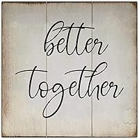 Vista 8 de Letrero de madera para colgar en la pared con citas inspiradoras, letrero rústico para colgar en la pared, para el hogar, para el abuelo, papá