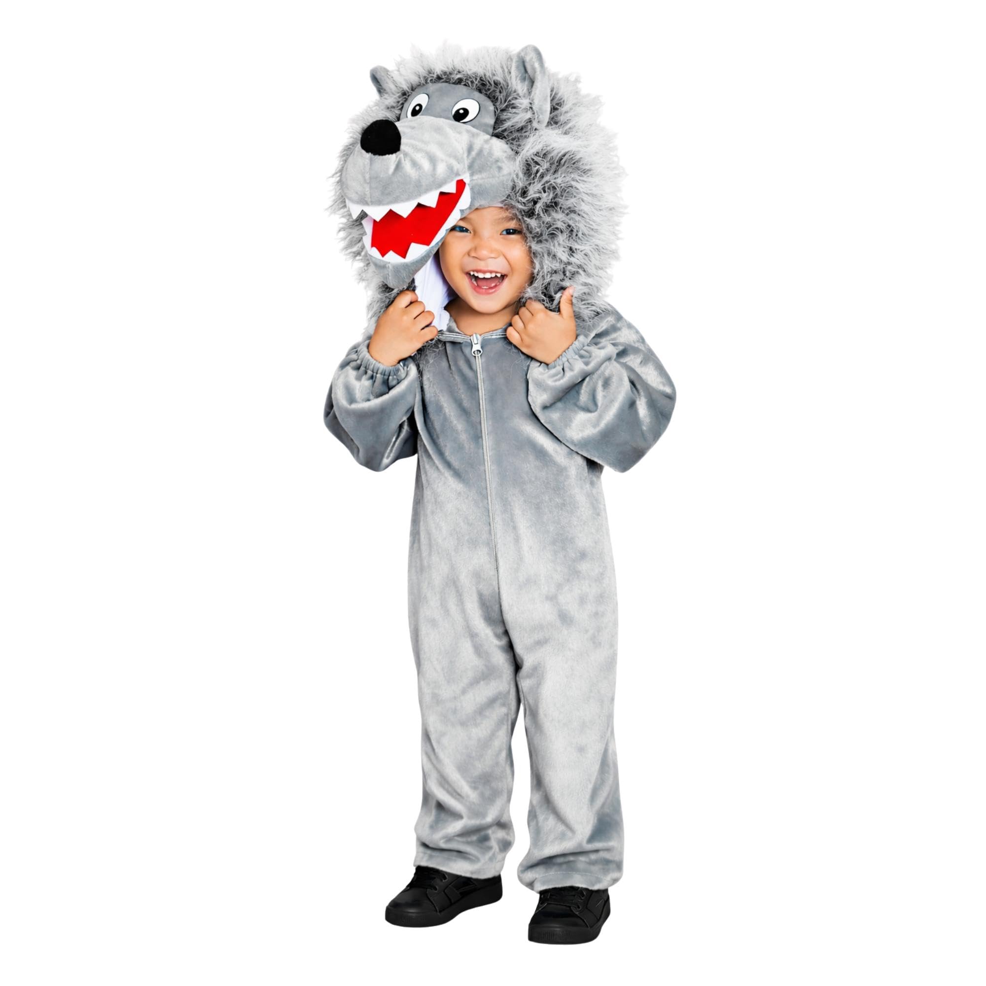 Matissa Pigiama Cosplay Animale Per Bambini, Tuta Intera Con Coda E Orecchie, Morbida E Calda, Taglia L (105-120 Cm), Idea Regalo - 6