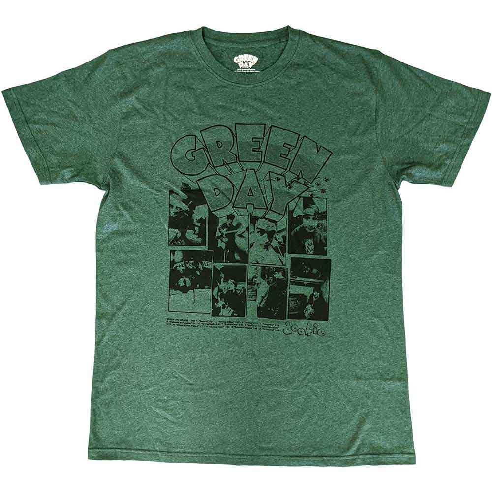 Green Day Unisex Adult Dookie Frame T-Shirt (XXL) (Green)