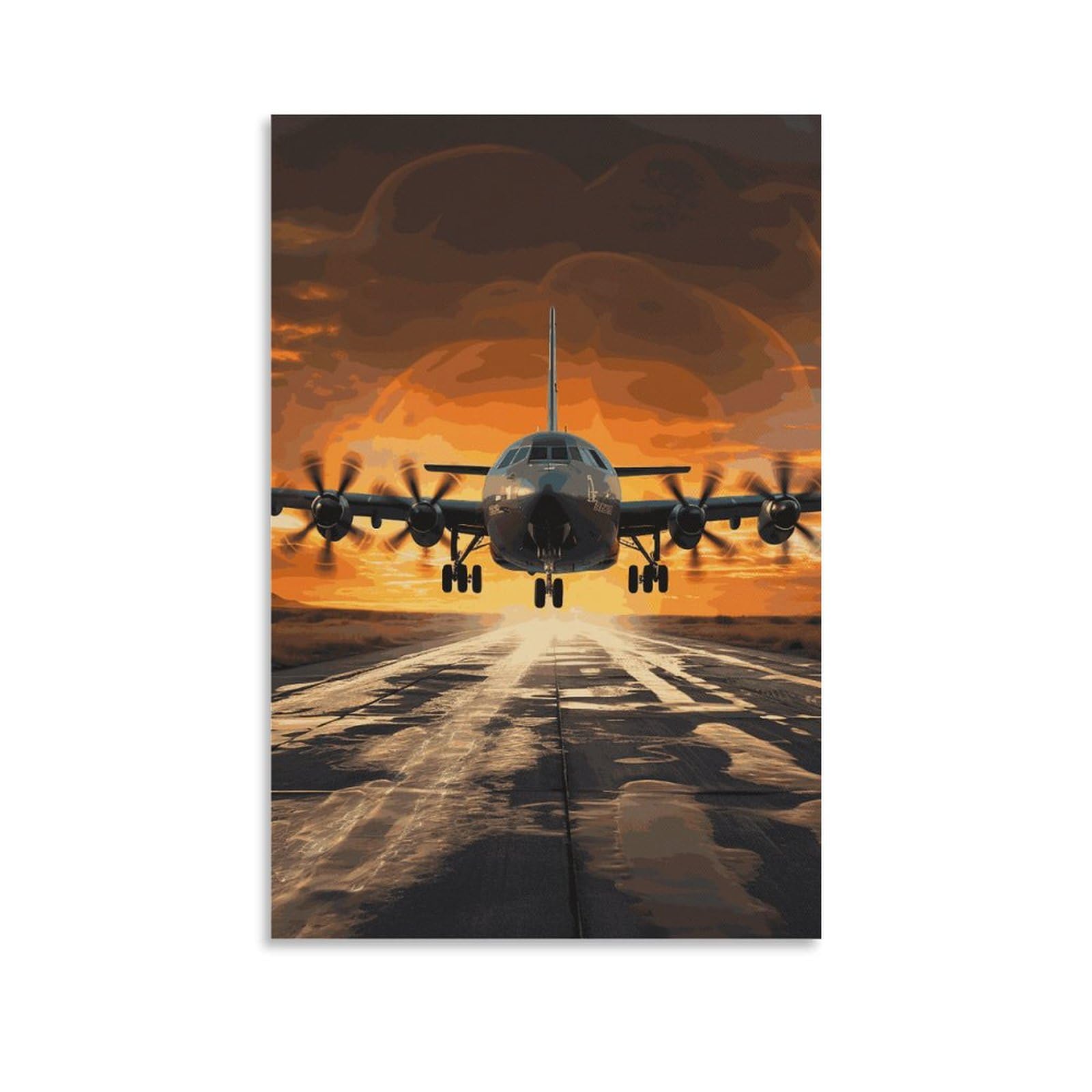Tableau avion militaire : la solution pour personnaliser un mur de chambre vide - 8