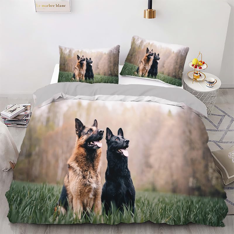 Housse de couette 90x190 motif chien pour créer un cocon réconfortant dans son lit
