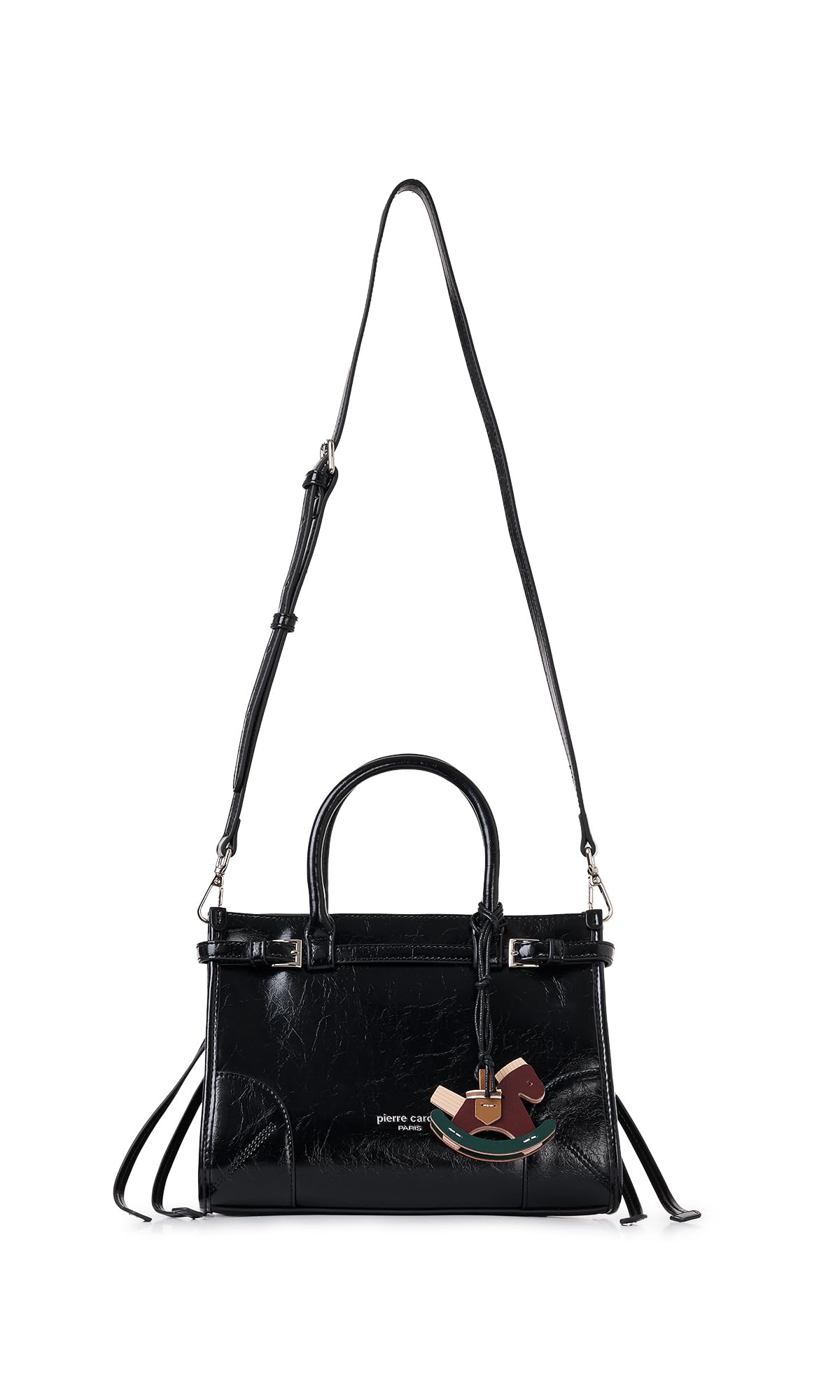 Suni Deri Polyester, SİYAH, 26x20x12