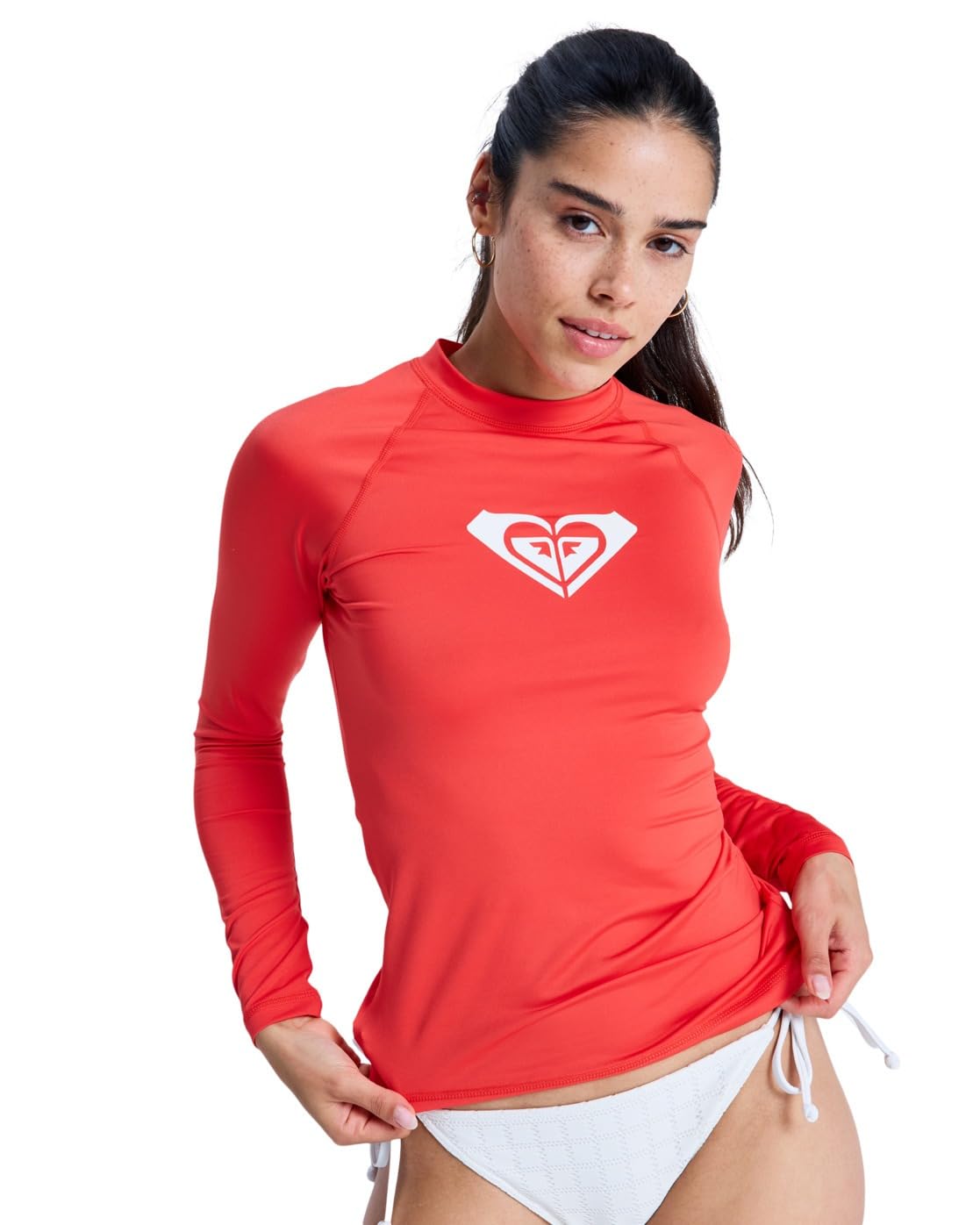 Roxy Women's Hibiscus Whole Hearted Ls T-Shirt, Xs