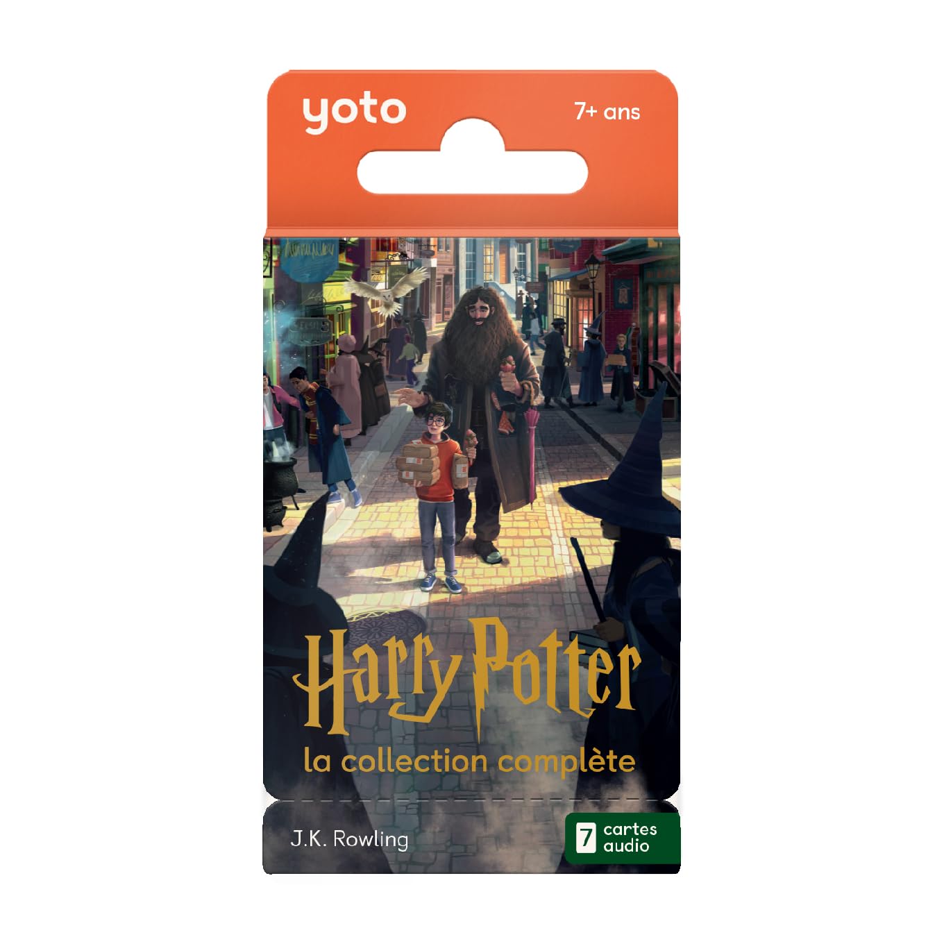 Yoto - Pakiet Harry Potter – pełna kolekcja, J.K Rowling, audiobooki dla dzieci, pełny tekst, do słuchania na gawędziarzach, Player's i Mini Stories Box, Fantasy 7-14 lat