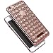 GBSELL Crystal Diamond Plating Clear Rubber Soft TPU Cover Case For iphone 6 Plus /6s Plus (Rose Gold)