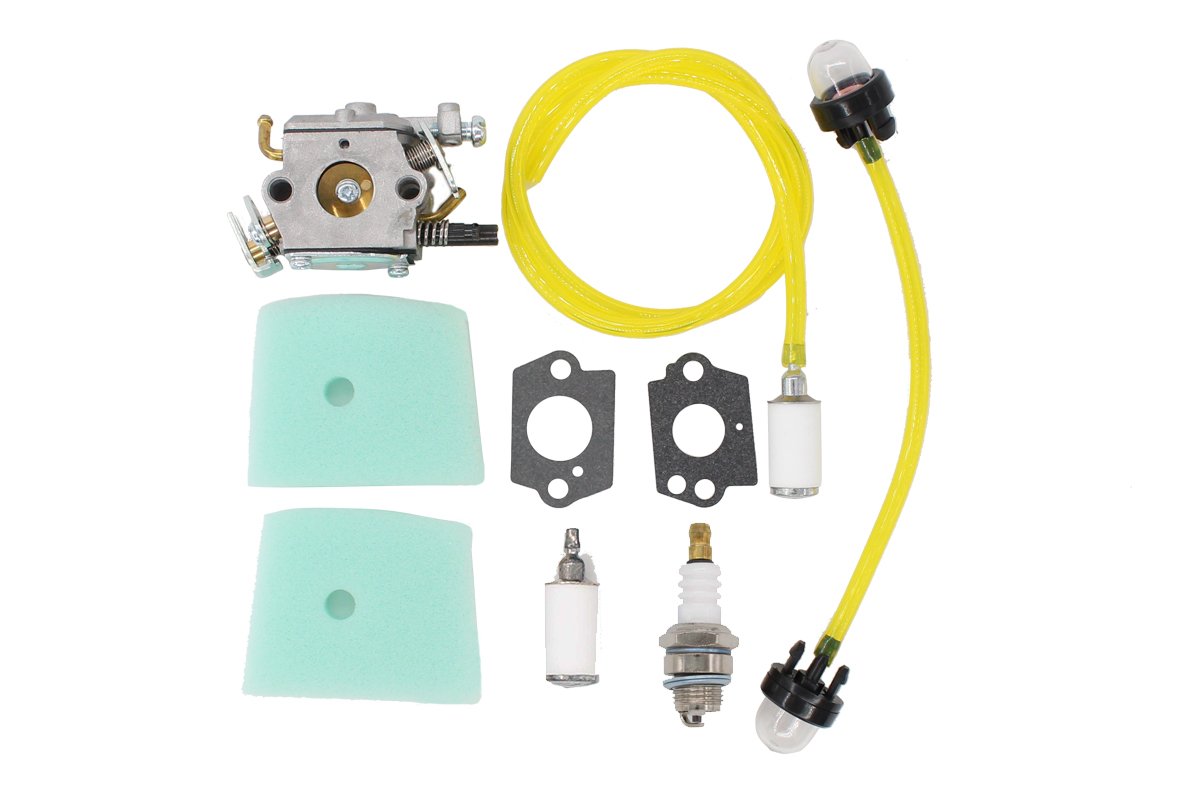 Carburetor Air Filter Carb Tune Up Kit for Husqvarna 123C 123L 123LD