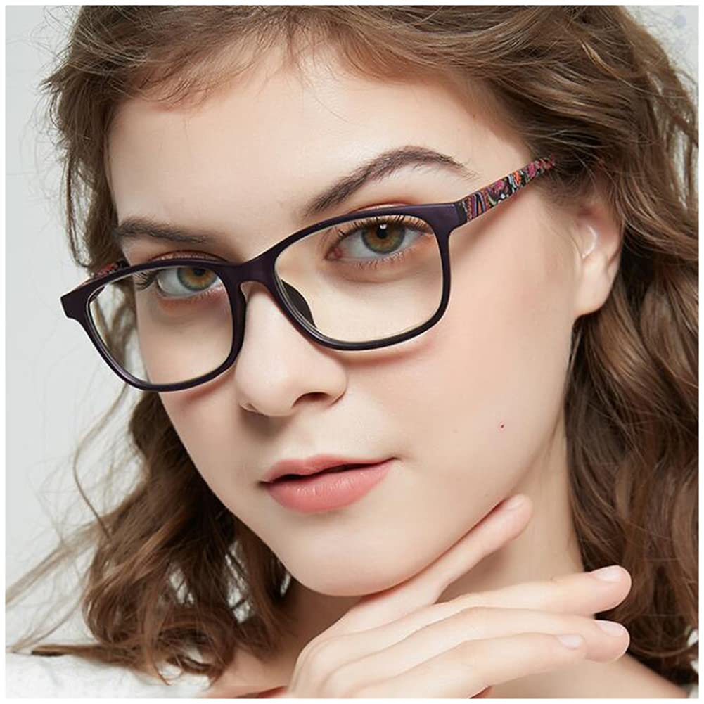 Damskie Okulary Do Czytania Z Powłoką Antyodblaskową, Modne Okulary Do Czytania, Sprężynowe Zawiasy, Przeciw Zmęczeniu Oczu 1,0, 1,5, +2,0, 2,5, 3,0, 3,5/Brown/3.5