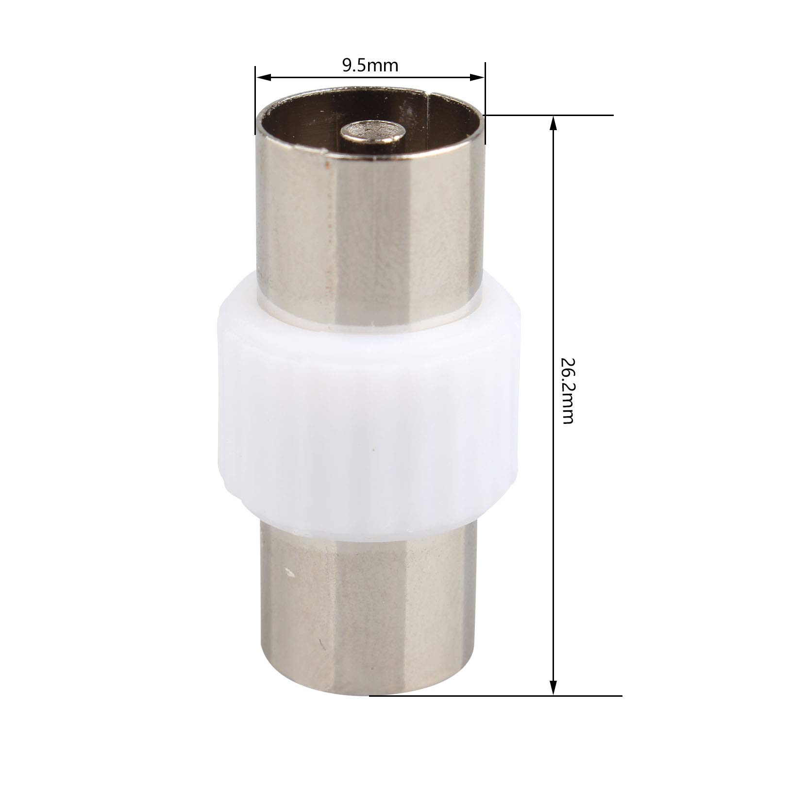 Adattatore Coassiale TNC Maschio - TNC Maschio Dritto - Nuovo, Per Antenna