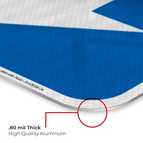 Miniatura 6 de Please Deposit Towel Here With Downward Arrow Sign, 18x24 Inches, 3M EGP Reflective .080 Aluminum, Fade Resistant, Made in USA by Sigo Signs